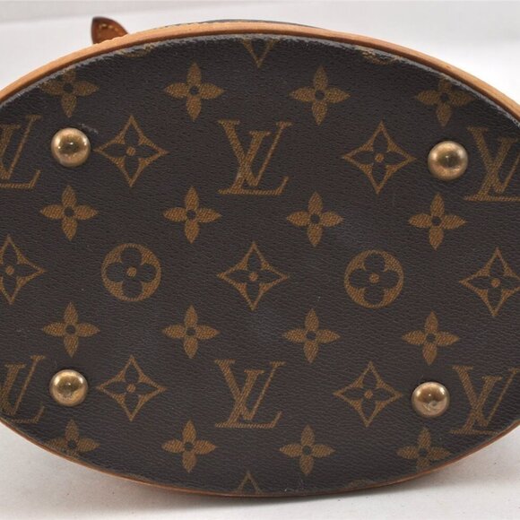 Authentic Louis Vuitton Monogram Bucket PM Shoulder Tote Bag - Picture 10 of 16